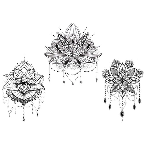 336,886 Mandala Flower Tattoo Images, Stock Photos, 3D objects, & Vectors |  Shutterstock